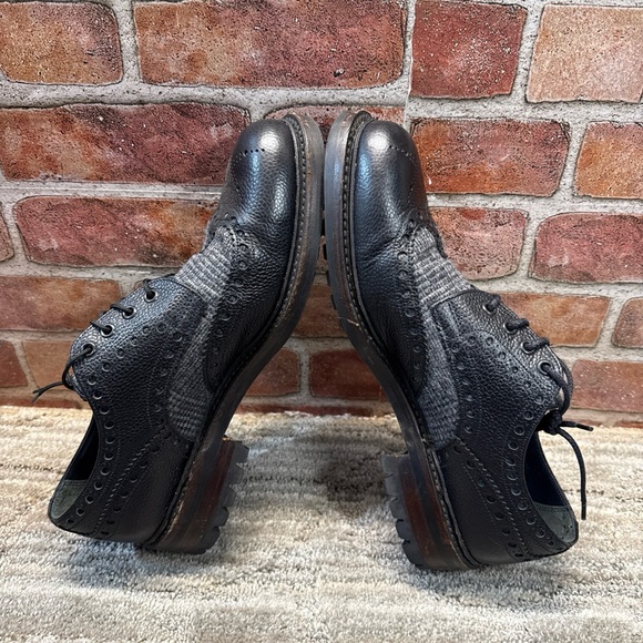 Joseph Cheaney & Sons Wing Tip Shoes Men’s Sz 10.5 - Picture 6 of 14
